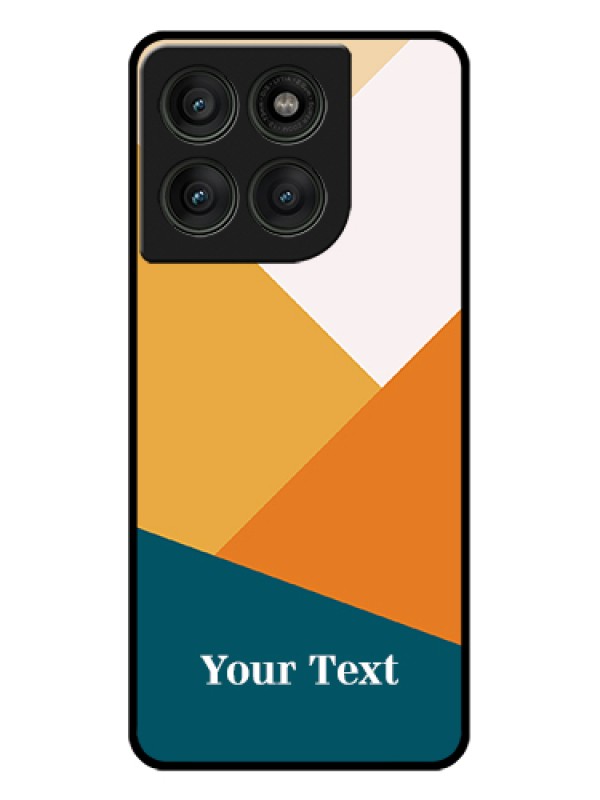 Custom Motorola Edge 60 Pro 5G Custom Glass Phone Case - Stacked Multi - Colour Design