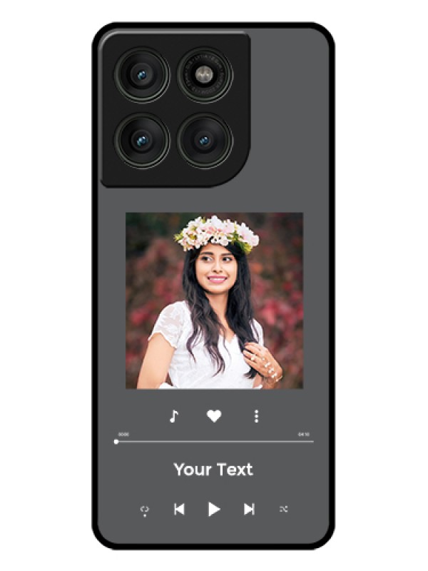 Custom Motorola Edge 60 Pro 5G Custom Glass Phone Case - Play The Music Design