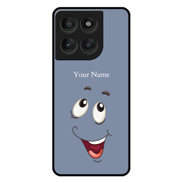Motorola Edge 60 Pro 5G Custom Glass Phone Case - Laughing Cartoon Face Design Motorola Edge 60 Pro 5G Custom Glass Phone Case - Laughing Cartoon Face Design