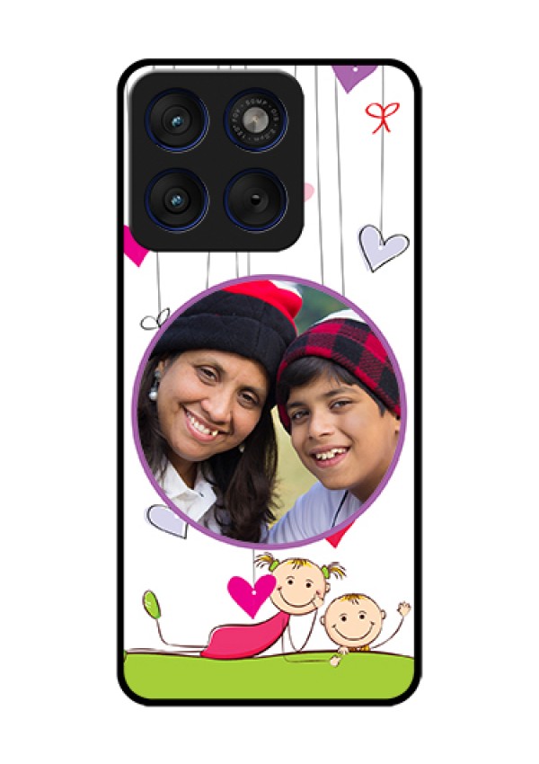 Motorola Edge 70 5G Custom Glass Phone Case - Cute Kids Phone Case Design
