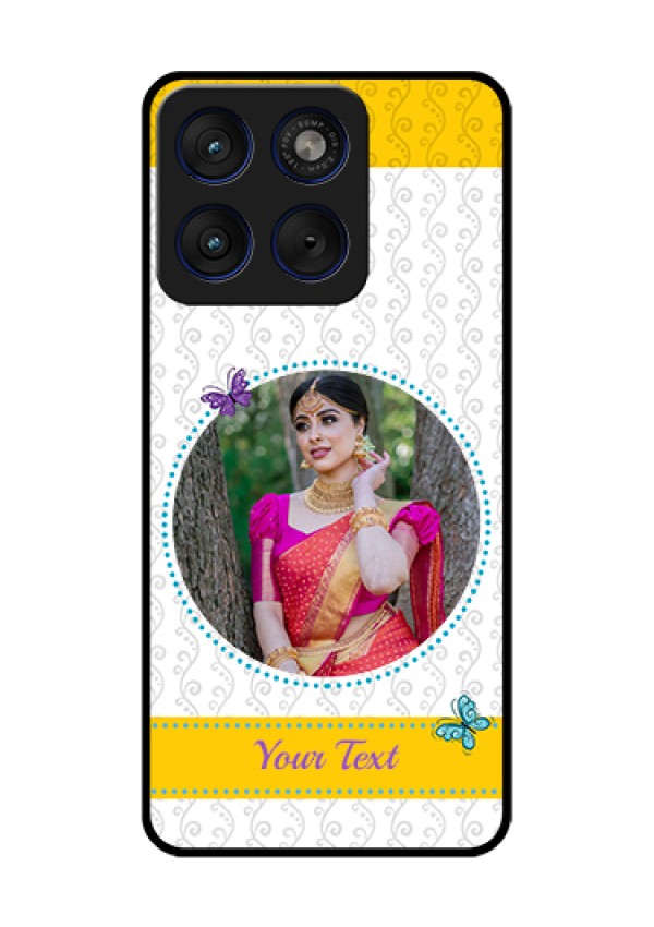 Motorola Edge 70 5G Custom Glass Phone Case - Girls Premium Case Design