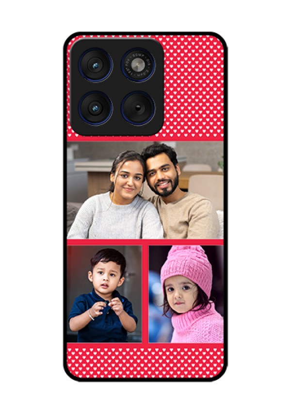 Motorola Edge 70 5G Custom Glass Phone Case - Bulk Photo Upload Design