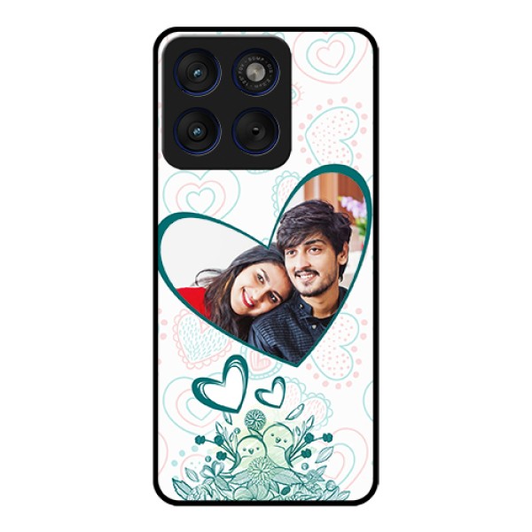 Motorola Edge 70 5G Custom Glass Phone Case - Premium Couple Design