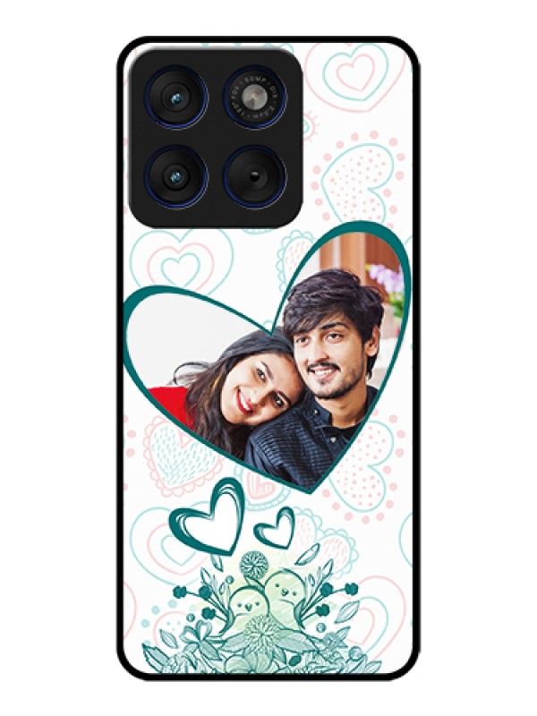Custom Motorola Edge 70 5G Custom Glass Phone Case - Premium Couple Design
