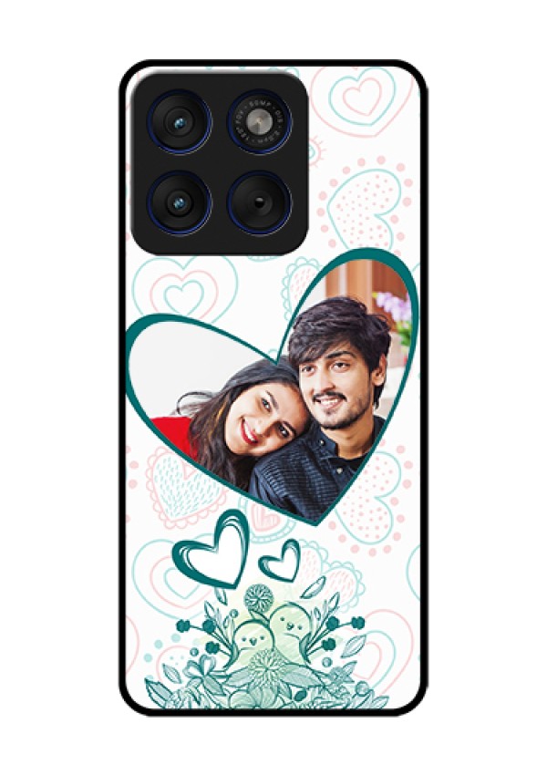 Motorola Edge 70 5G Custom Glass Phone Case - Premium Couple Design