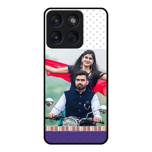 Motorola Edge 70 5G Custom Glass Phone Case - Cute Family Design