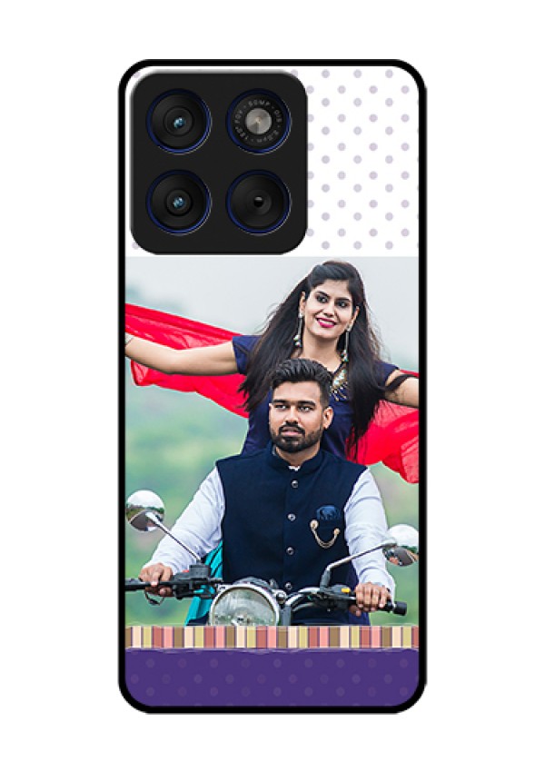 Motorola Edge 70 5G Custom Glass Phone Case - Cute Family Design