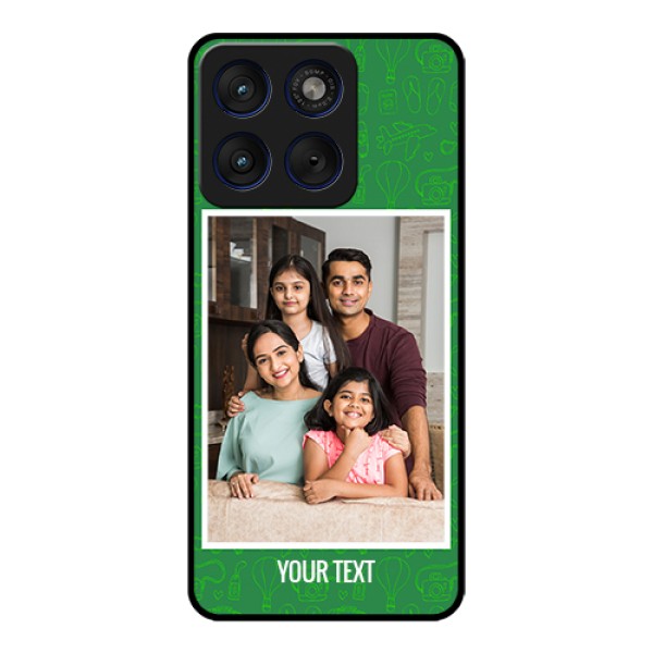 Motorola Edge 70 5G Custom Glass Phone Case - Picture Upload Design