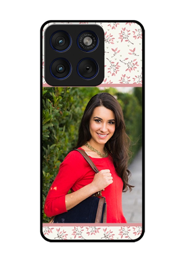 Motorola Edge 70 5G Custom Glass Phone Case - Stunning Floral Design