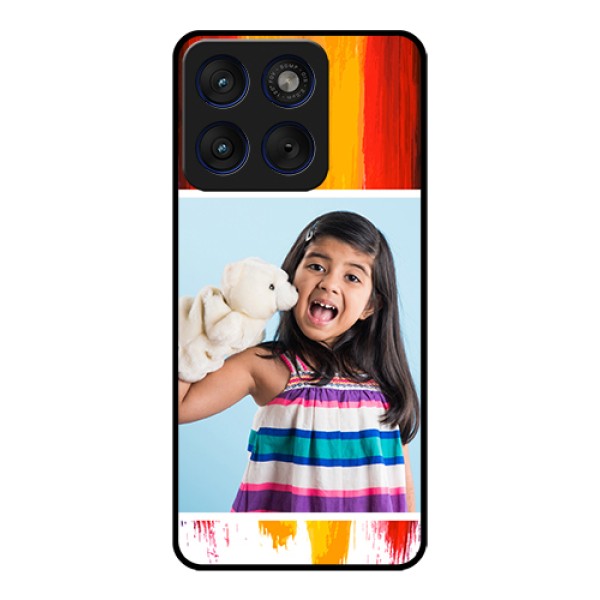 Motorola Edge 70 5G Custom Glass Phone Case - Multi Color Design