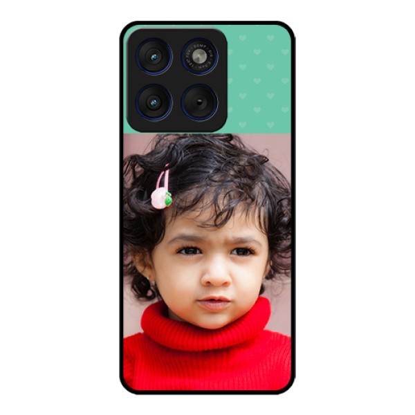 Motorola Edge 70 5G Custom Glass Phone Case - Lovers Picture Design