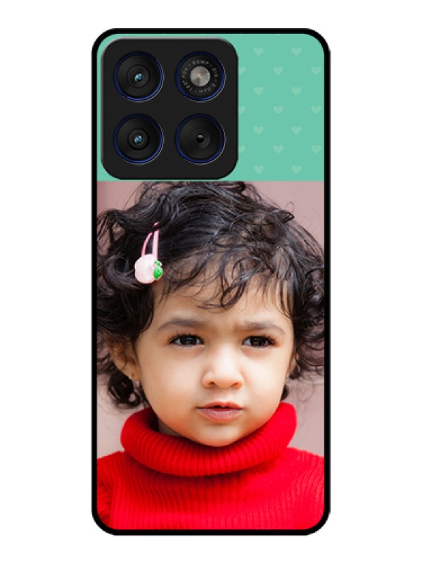 Custom Motorola Edge 70 5G Custom Glass Phone Case - Lovers Picture Design