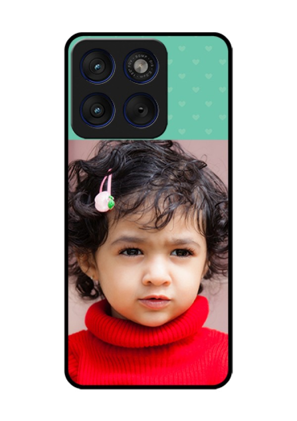 Motorola Edge 70 5G Custom Glass Phone Case - Lovers Picture Design