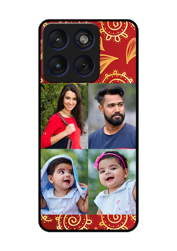 Motorola Edge 70 5G Custom Glass Phone Case - 4 Image Traditional Design