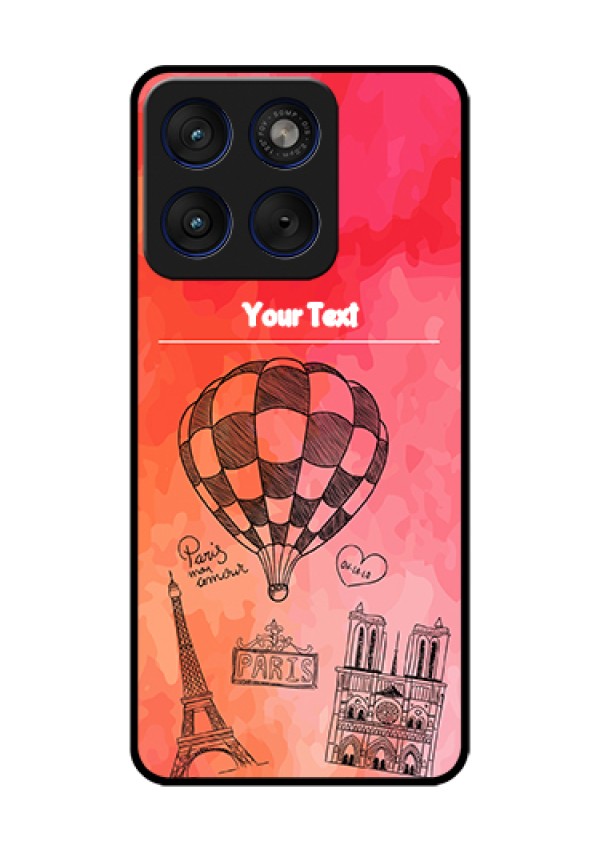 Motorola Edge 70 5G Custom Glass Phone Case - Paris Theme Design
