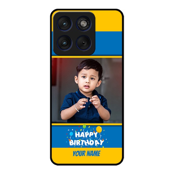 Motorola Edge 70 5G Custom Glass Phone Case - Birthday Wishes Design Motorola Edge 70 5G Custom Glass Phone Case - Birthday Wishes Design