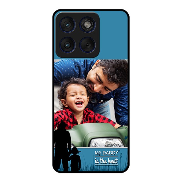 Motorola Edge 70 5G Custom Glass Phone Case - Best Dad Design