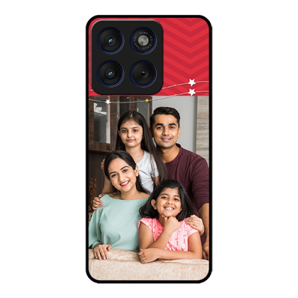 Motorola Edge 70 5G Custom Glass Phone Case - Happy Family Design