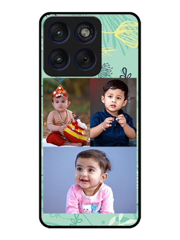 Custom Motorola Edge 70 5G Custom Glass Phone Case - Forever Family Design