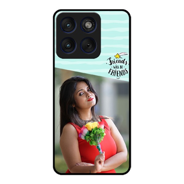 Motorola Edge 70 5G Custom Glass Phone Case - Friends Picture Icon Design Motorola Edge 70 5G Custom Glass Phone Case - Friends Picture Icon Design
