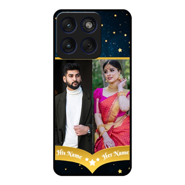 Motorola Edge 70 5G Custom Glass Phone Case - Galaxy Stars Backdrop Design Motorola Edge 70 5G Custom Glass Phone Case - Galaxy Stars Backdrop Design