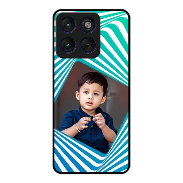 Motorola Edge 70 5G Custom Glass Phone Case - Abstract Spiral Design Motorola Edge 70 5G Custom Glass Phone Case - Abstract Spiral Design