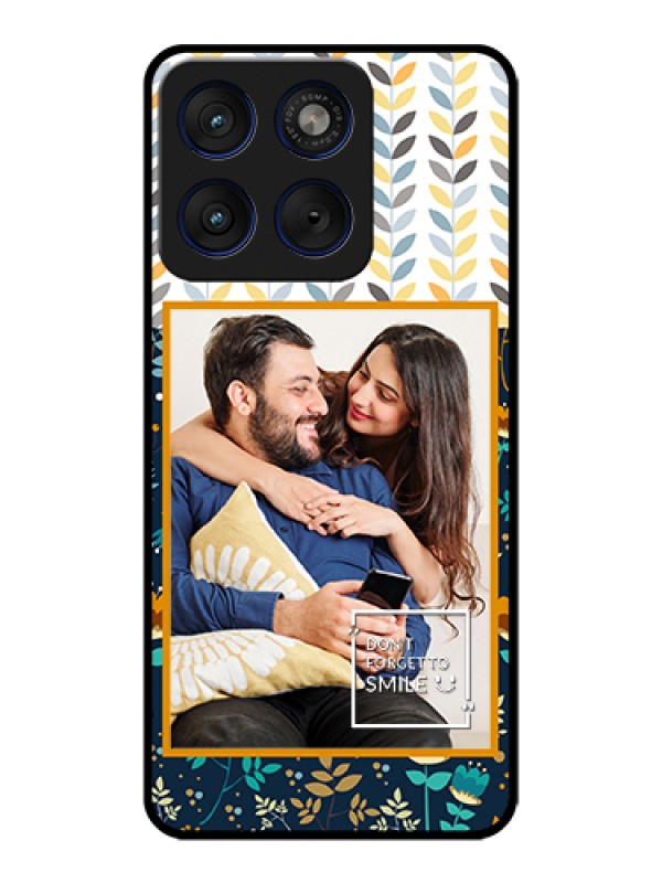 Custom Motorola Edge 70 5G Custom Glass Phone Case - Pattern Design