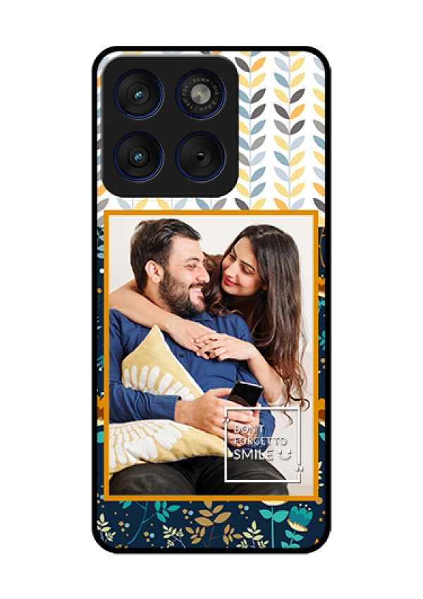 Motorola Edge 70 5G Custom Glass Phone Case - Pattern Design