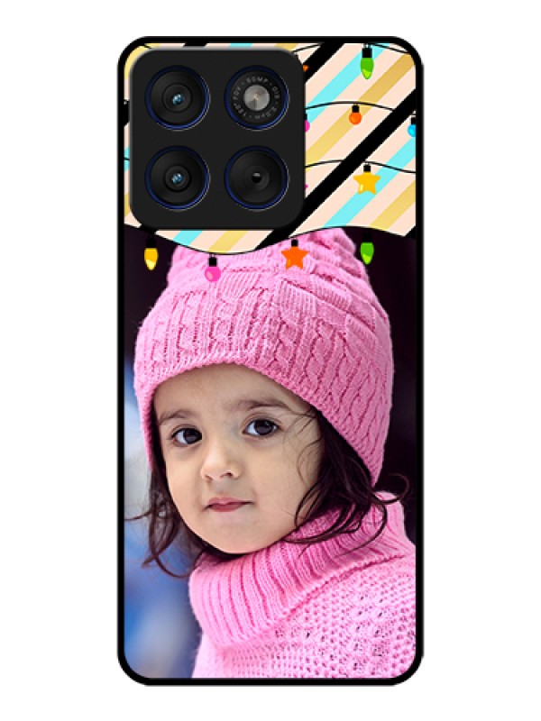 Custom Motorola Edge 70 5G Custom Glass Phone Case - Lights Hanging Design