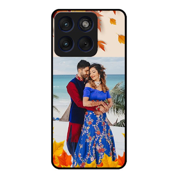 Motorola Edge 70 5G Custom Glass Phone Case - Autumn Maple Leaves Design Motorola Edge 70 5G Custom Glass Phone Case - Autumn Maple Leaves Design