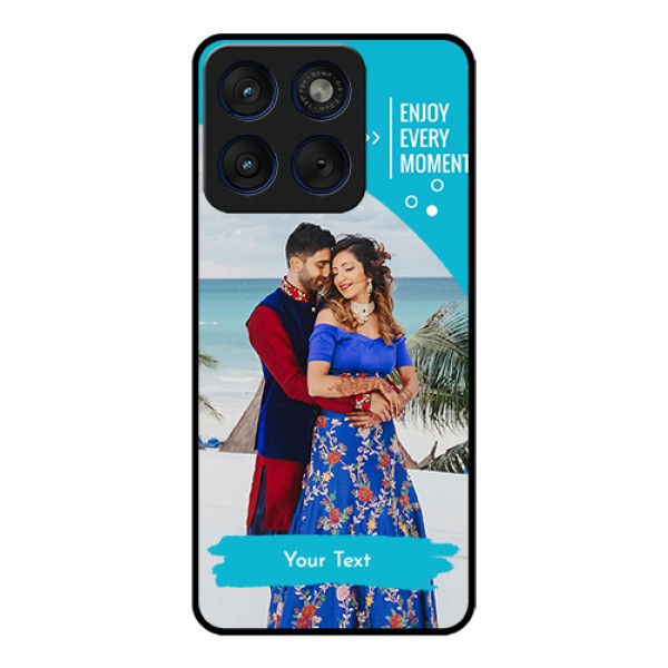 Motorola Edge 70 5G Custom Glass Phone Case - Happy Moment Design