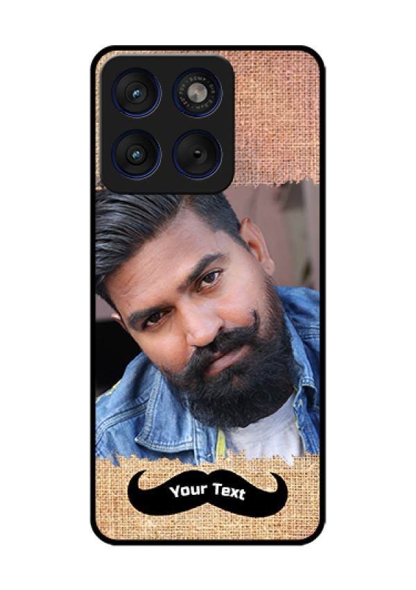 Motorola Edge 70 5G Custom Glass Phone Case - With Texture Design