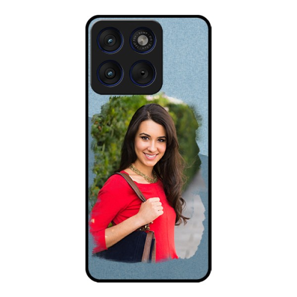 Motorola Edge 70 5G Custom Glass Phone Case - Grunge Line Art Design Motorola Edge 70 5G Custom Glass Phone Case - Grunge Line Art Design