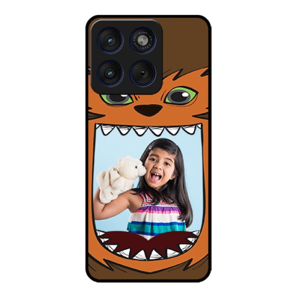 Motorola Edge 70 5G Custom Glass Phone Case - Owl Monster Back Case Design Motorola Edge 70 5G Custom Glass Phone Case - Owl Monster Back Case Design