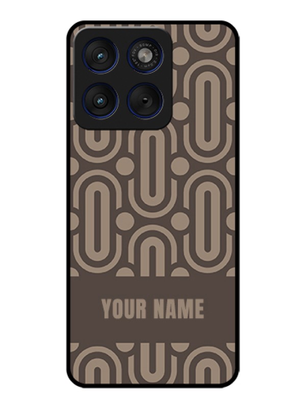 Custom Motorola Edge 70 5G Custom Glass Phone Case - Captivating Zero Pattern Design