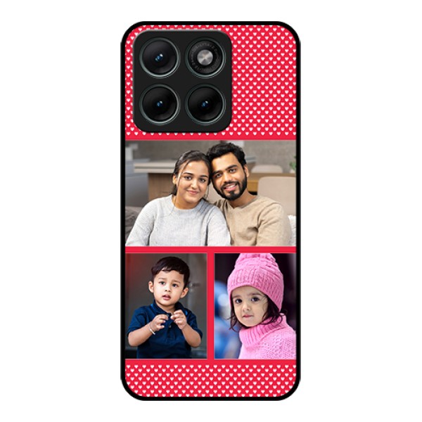 Motorola Edge 70 Fusion Custom Glass Phone Case - Bulk Photo Upload Design Motorola Edge 70 Fusion Custom Glass Phone Case - Bulk Photo Upload Design