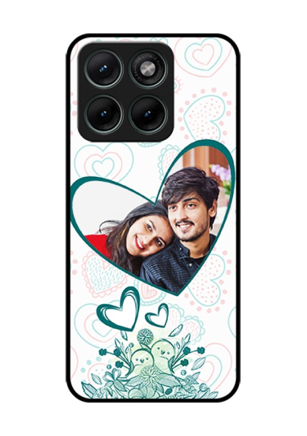 Motorola Edge 70 Fusion Custom Glass Phone Case - Premium Couple Design