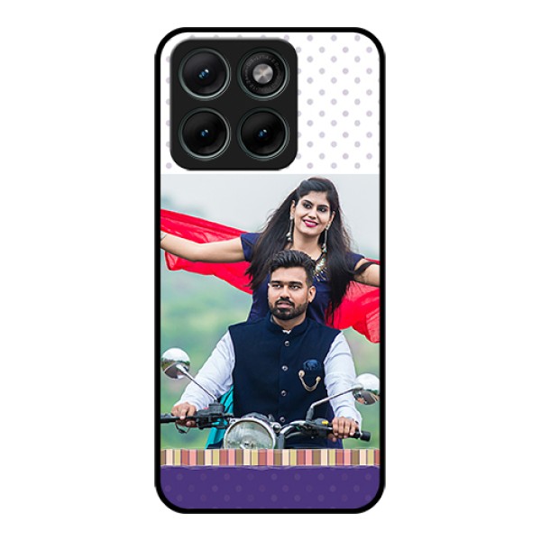 Motorola Edge 70 Fusion Custom Glass Phone Case - Cute Family Design