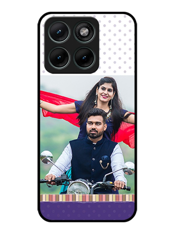 Custom Motorola Edge 70 Fusion Custom Glass Phone Case - Cute Family Design