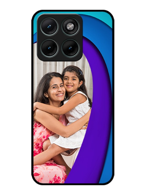 Custom Motorola Edge 70 Fusion Custom Glass Phone Case - Simple Pattern Design