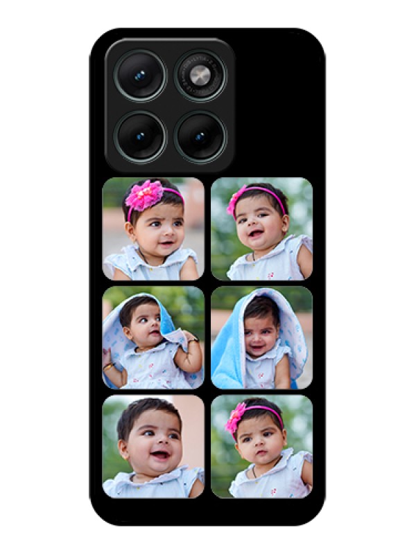 Custom Motorola Edge 70 Fusion Custom Glass Phone Case - Multiple Pictures Design