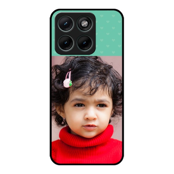 Motorola Edge 70 Fusion Custom Glass Phone Case - Lovers Picture Design