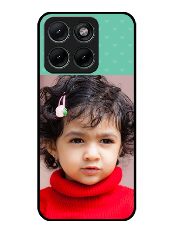 Custom Motorola Edge 70 Fusion Custom Glass Phone Case - Lovers Picture Design