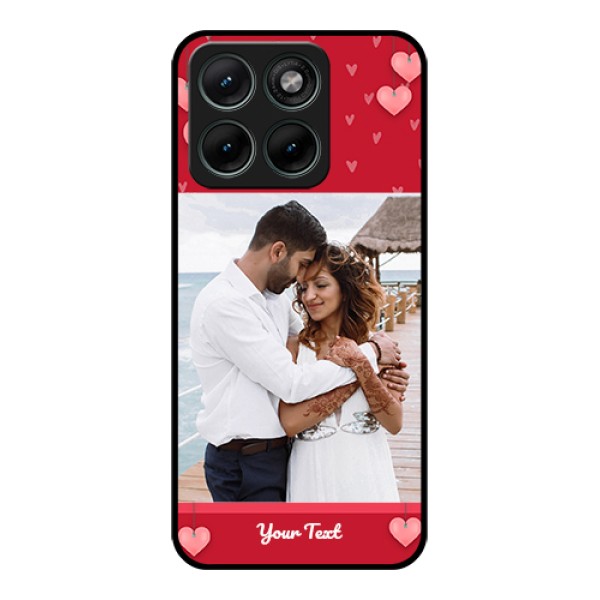 Motorola Edge 70 Fusion Custom Glass Phone Case - Valentines Day Design