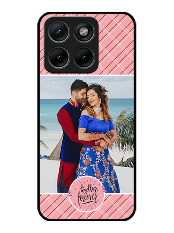 Custom Motorola Edge 70 Fusion Custom Glass Phone Case - Together Forever Design
