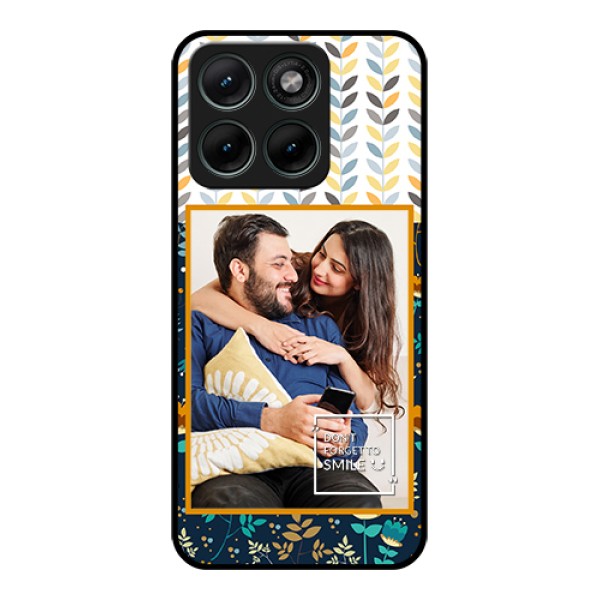 Motorola Edge 70 Fusion Custom Glass Phone Case - Pattern Design