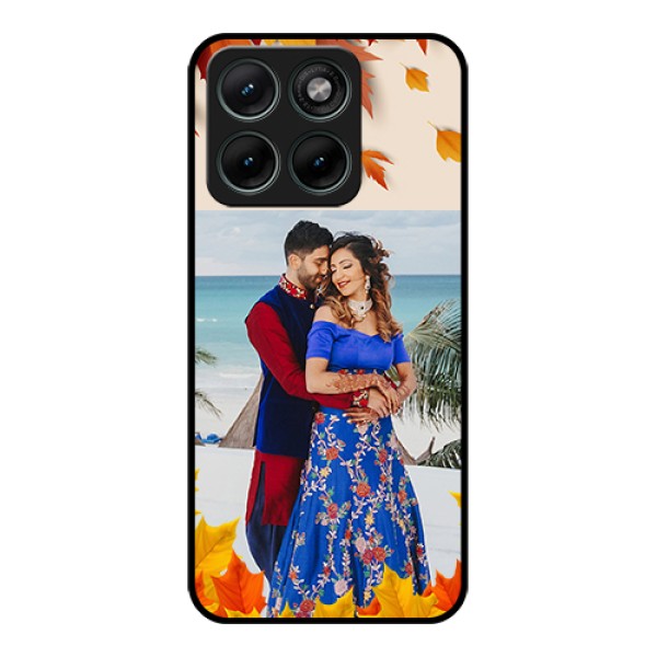 Motorola Edge 70 Fusion Custom Glass Phone Case - Autumn Maple Leaves Design Motorola Edge 70 Fusion Custom Glass Phone Case - Autumn Maple Leaves Design