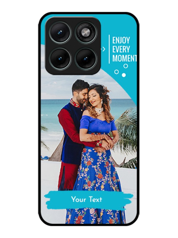 Custom Motorola Edge 70 Fusion Custom Glass Phone Case - Happy Moment Design