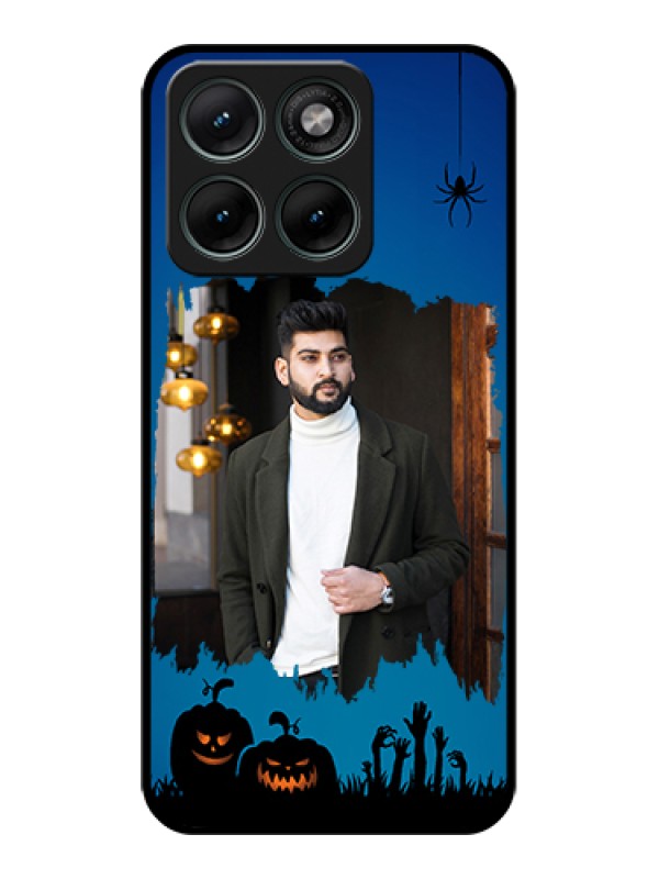 Custom Motorola Edge 70 Fusion Custom Glass Phone Case - With Pro Halloween Design