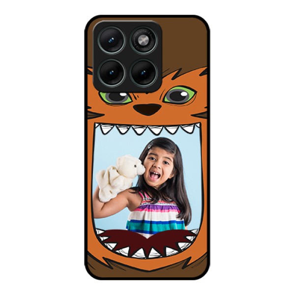 Motorola Edge 70 Fusion Custom Glass Phone Case - Owl Monster Back Case Design Motorola Edge 70 Fusion Custom Glass Phone Case - Owl Monster Back Case Design